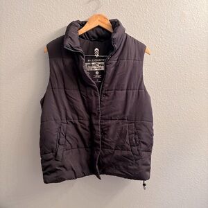 Women’s Free Country Black Puffer Vest